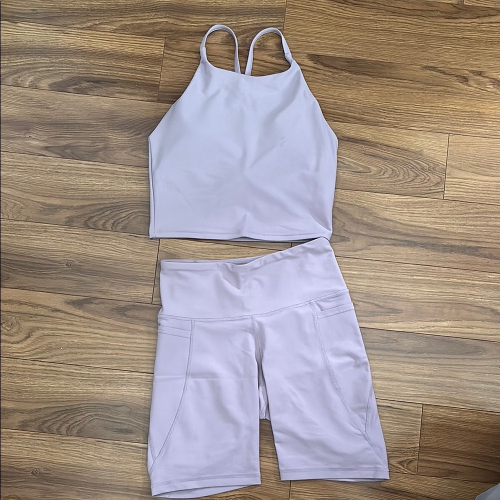 Light Purple Activewear Set